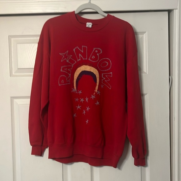 Re/Done Rainbow Sweatshirt - Picture 1 of 5